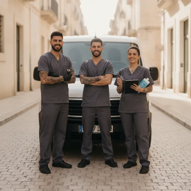 Tatuatore team a Campo di Marte