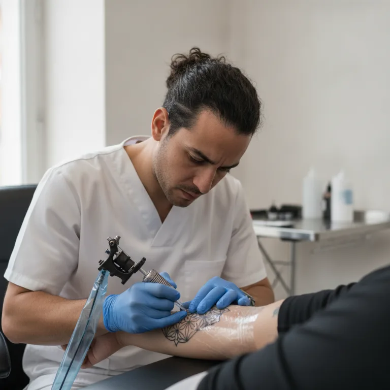 Tatuatore servizio a Campo di Marte